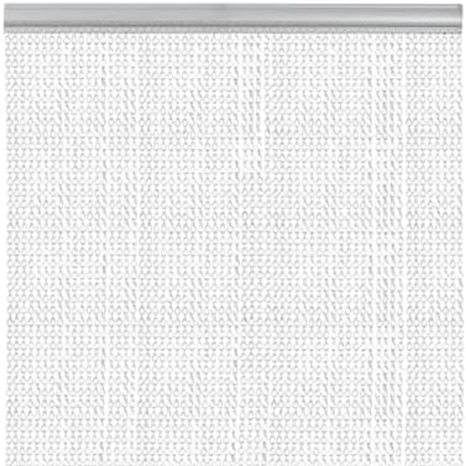Aluminum Chain Door Fly Screen 39" x 79" (Silver): image 6