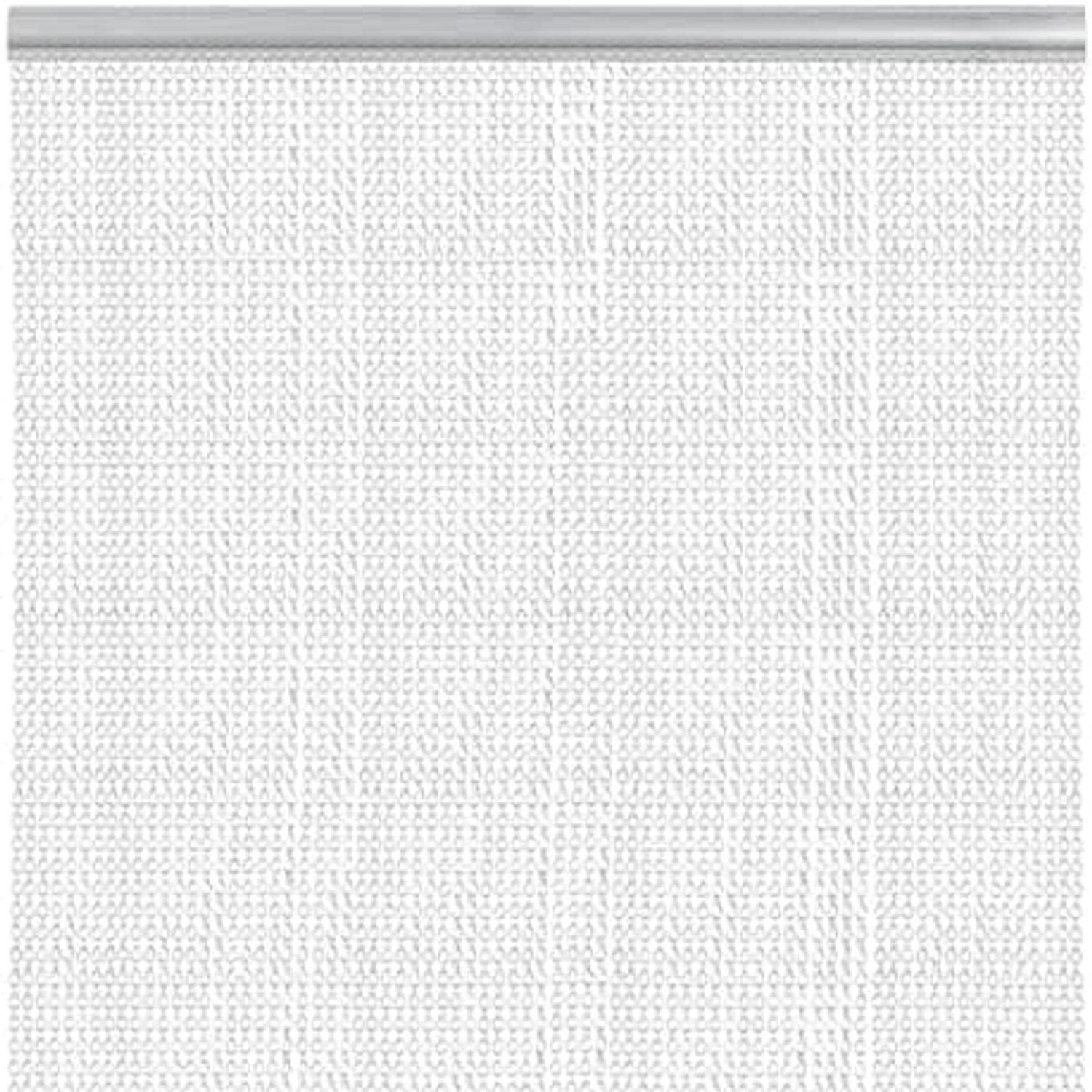 Aluminum Chain Door Fly Screen 39" x 79" (Silver)