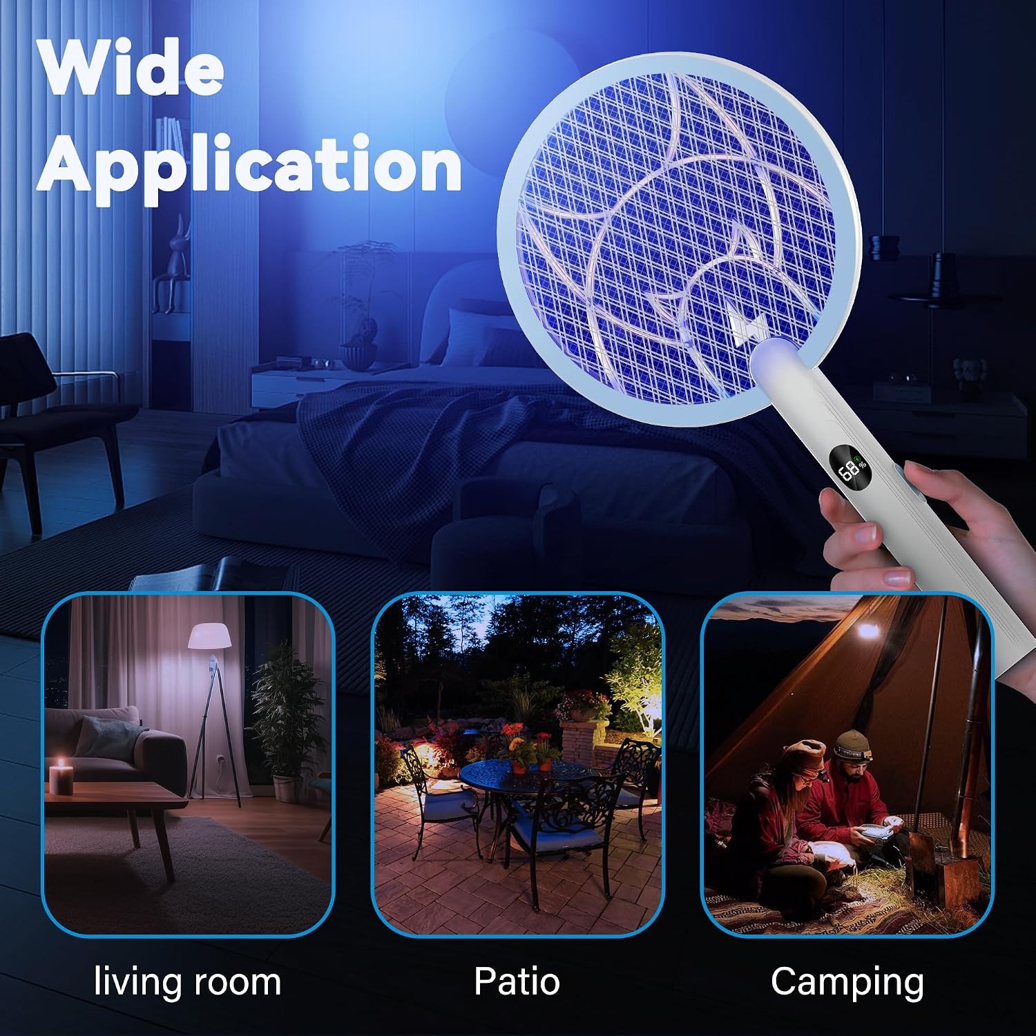 Nymrix 4100V Dual-Mode Bug Zapper Racket: image 8