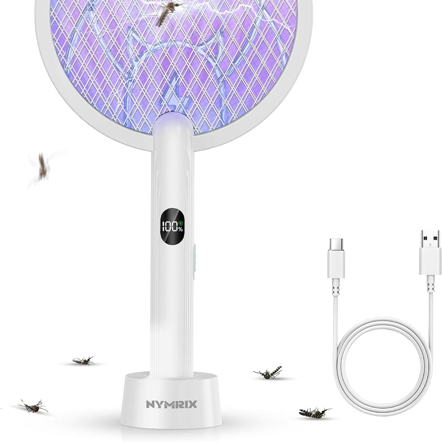 Nymrix 4100V Dual-Mode Bug Zapper Racket: image 9