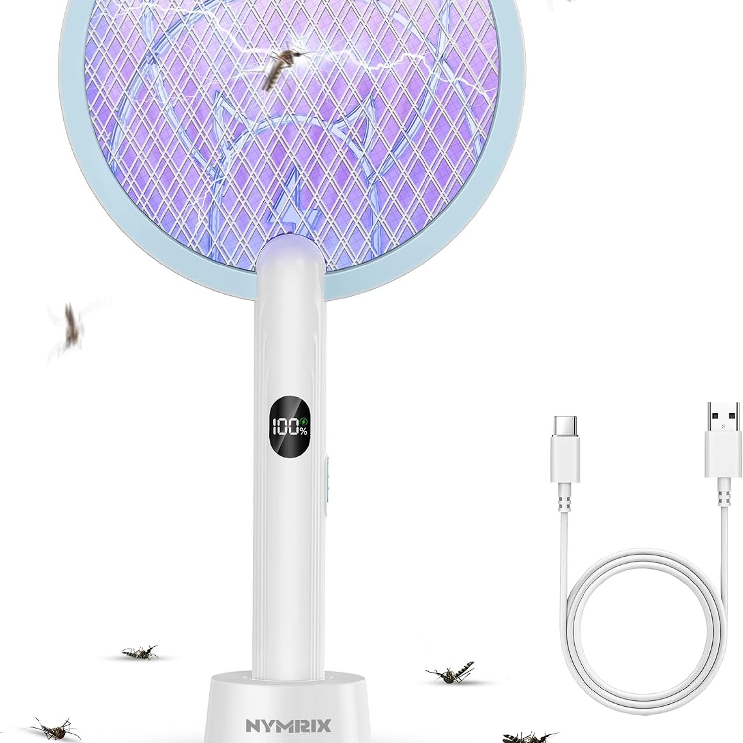 Nymrix 4100V Dual-Mode Bug Zapper Racket