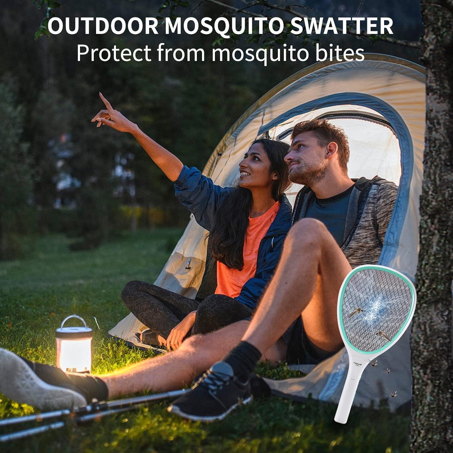 Faicuk Handheld Electric Fly Swatter Racket: image 5