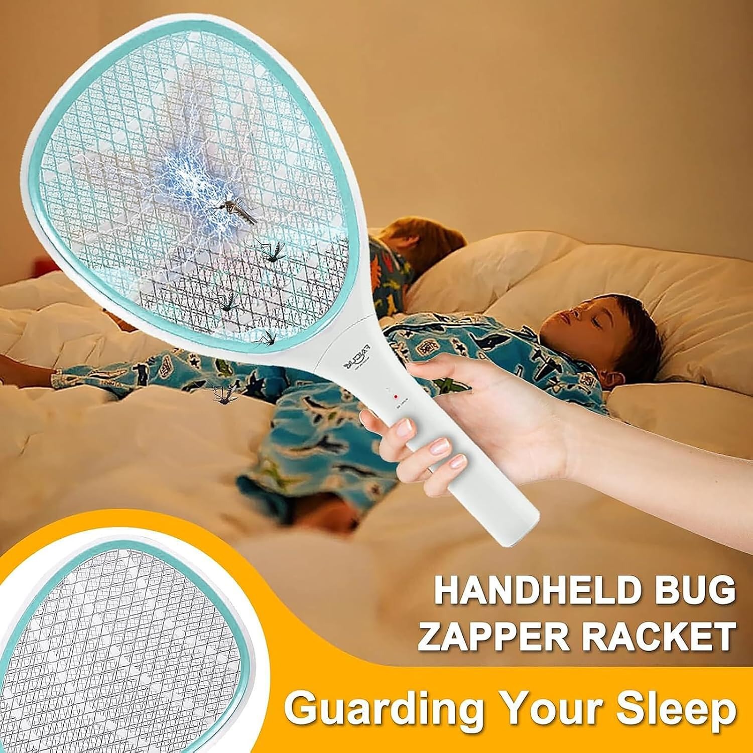 Faicuk Handheld Electric Fly Swatter Racket: image 6