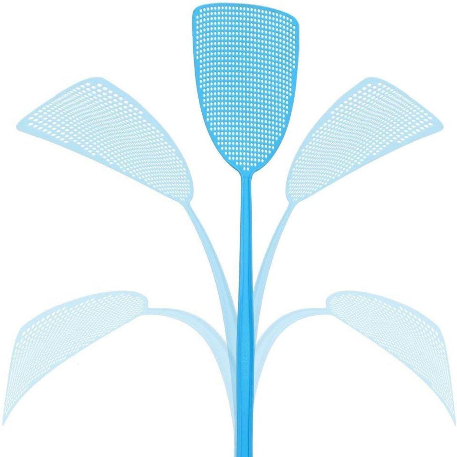 Manual Fly Swatter 3 Pack, Assorted Colors: image 2